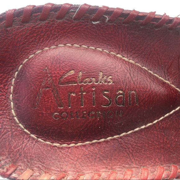 Clarks Artisan Collection Oxblood / Wine heel, 9.5 - Picture 6 of 6